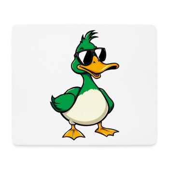 Canard - Tapis de souris (format paysage) - blanc - Devant