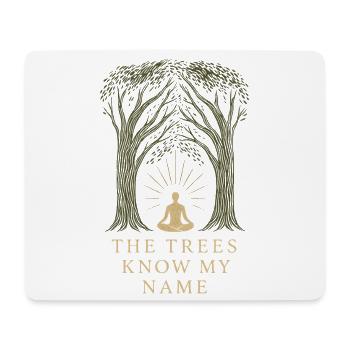 Solo Camping Introverted Camper Quiet - Mouse Pad (horizontal) - white - Front