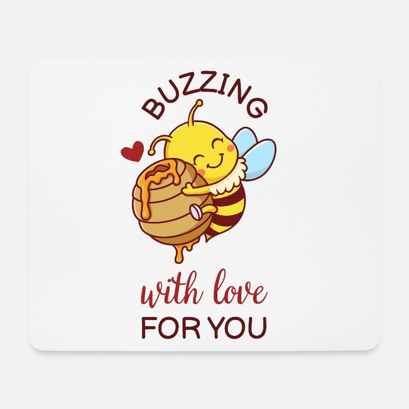 Zitate für Liebende - Mousepad (Querformat) - Weiß