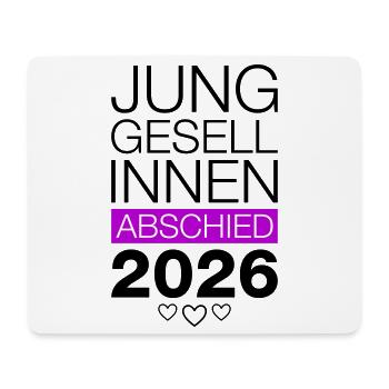 Bachelor Party 2026 Bachelor Party - Mouse Pad (horizontal) - white - Front