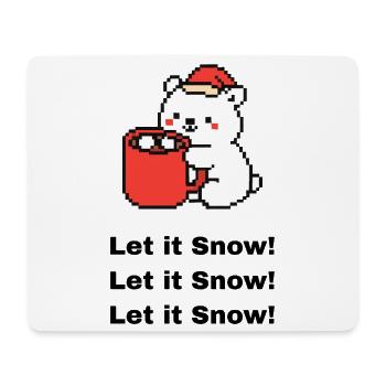Little Polar Bear - Mouse Pad (horizontal) - white - Front
