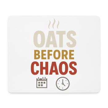 Porridge Breakfast Culture Overnight - Mouse Pad (horizontal) - white - Front