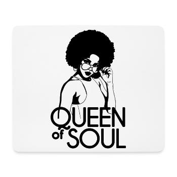 Königin der Seele - Mousepad (Querformat) - Weiß - Vorne