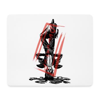 The defeated: Witch Vampire Monster - Mouse Pad (horizontal) - white - Front