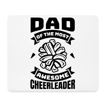 Cheerleader Father - Mouse Pad (horizontal) - white - Front