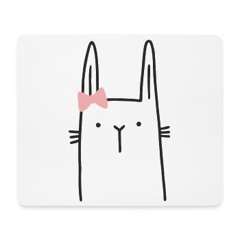 Bunny Girl Easter Bunny - Mouse Pad (horizontal) - white - Front