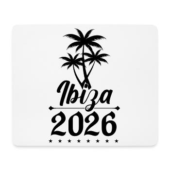 Ibiza 2026 - Mousepad (Querformat) - Weiß - Vorne