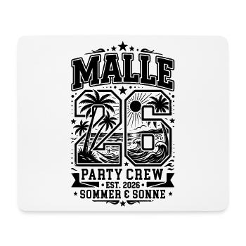 Malle 26 Trikot Mallorca - Mousepad (Querformat) - Weiß - Vorne