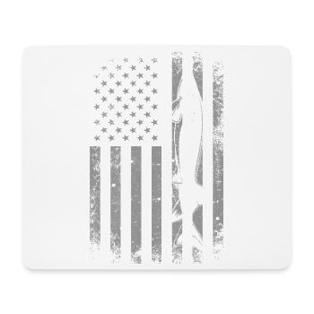 Störfischflagge - Mousepad (Querformat) - Weiß - Vorne