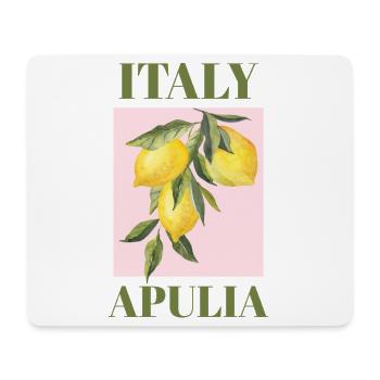 Italien Apulien Urlaub Strand Zitronen Apulien - Mousepad (Querformat) - Weiß - Vorne