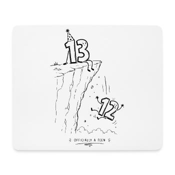 Level 13 Unlocked | 13 Year Anniversary Gift - Mouse Pad (horizontal) - white - Front