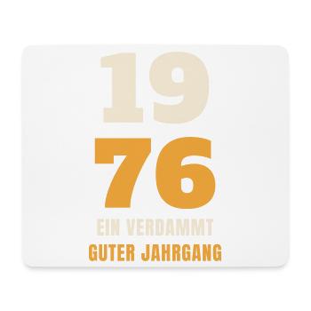 1976 Ein verdammt guter Jahrgang 50. Geburtstag - Mousepad (Querformat) - Weiß - Vorne
