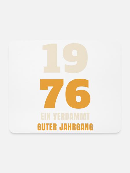 1976 Ein verdammt guter Jahrgang 50. Geburtstag - Mousepad (Querformat) - Weiß