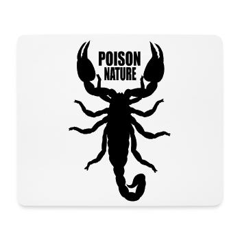 Skorpion - Mousepad (Querformat) - Weiß - Vorne