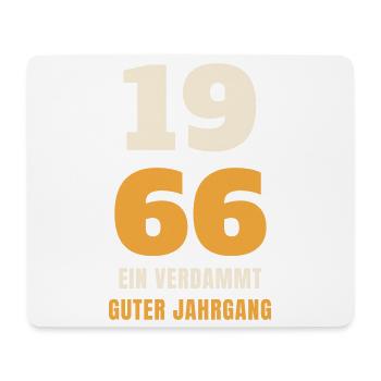 1966 Ein verdammt guter Jahrgang 60. Geburtstag - Mousepad (Querformat) - Weiß - Vorne
