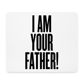 i am your father - Tapis de souris (format paysage) - blanc - Devant