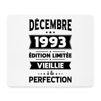 Anniversaire 30 ans - Décembre 1993 Perfection - Tapis de souris (format paysage) - blanc - Devant