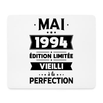 30th Anniversary - May 1994 Perfection - Mouse Pad (horizontal) - white - Front