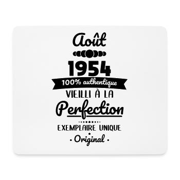 70. Jahrestag - August 1954 Original - Mousepad (Querformat) - Weiß - Vorne