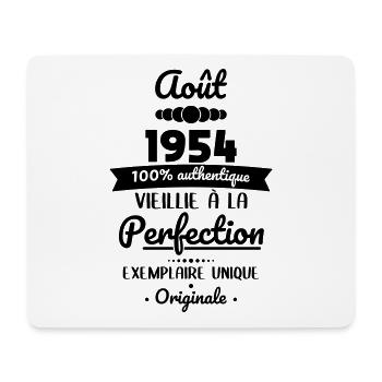 70. Jahrestag - August 1954 Original - Mousepad (Querformat) - Weiß - Vorne