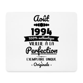 30-jähriges Jubiläum - August 1994 Original - Mousepad (Querformat) - Weiß - Vorne