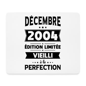 20th Anniversary - December 2004 Perfection - Mouse Pad (horizontal) - white - Front