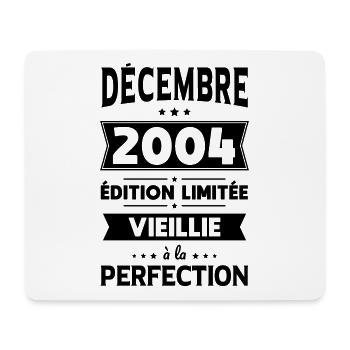 20th Anniversary - December 2004 Perfection - Mouse Pad (horizontal) - white - Front