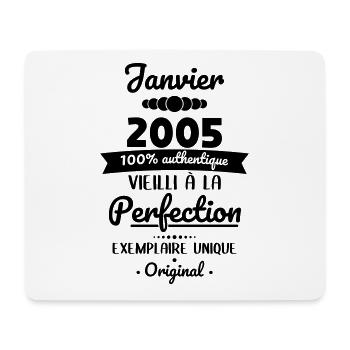 20th Anniversary - January 2005 Original - Mouse Pad (horizontal) - white - Front