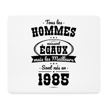40-jähriges Jubiläum - Best Born in 1985 - Mousepad (Querformat) - Weiß - Vorne