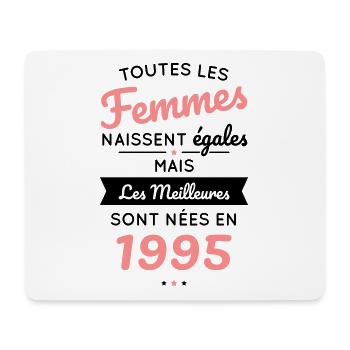 30 Jahre Jubiläum - Best Born in 1995 - Mousepad (Querformat) - Weiß - Vorne