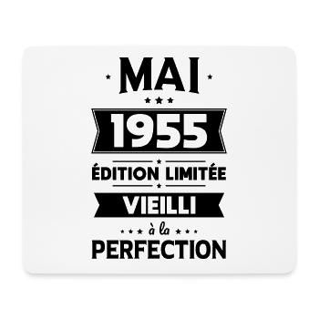 70th Anniversary - May 1955 Perfection - Mouse Pad (horizontal) - white - Front