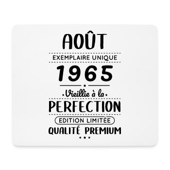 60th Anniversary - August 1965 Perfection - Mouse Pad (horizontal) - white - Front
