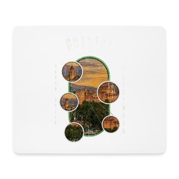 Granada Spain City Skyline Holiday Summer - Mouse Pad (horizontal) - white - Front