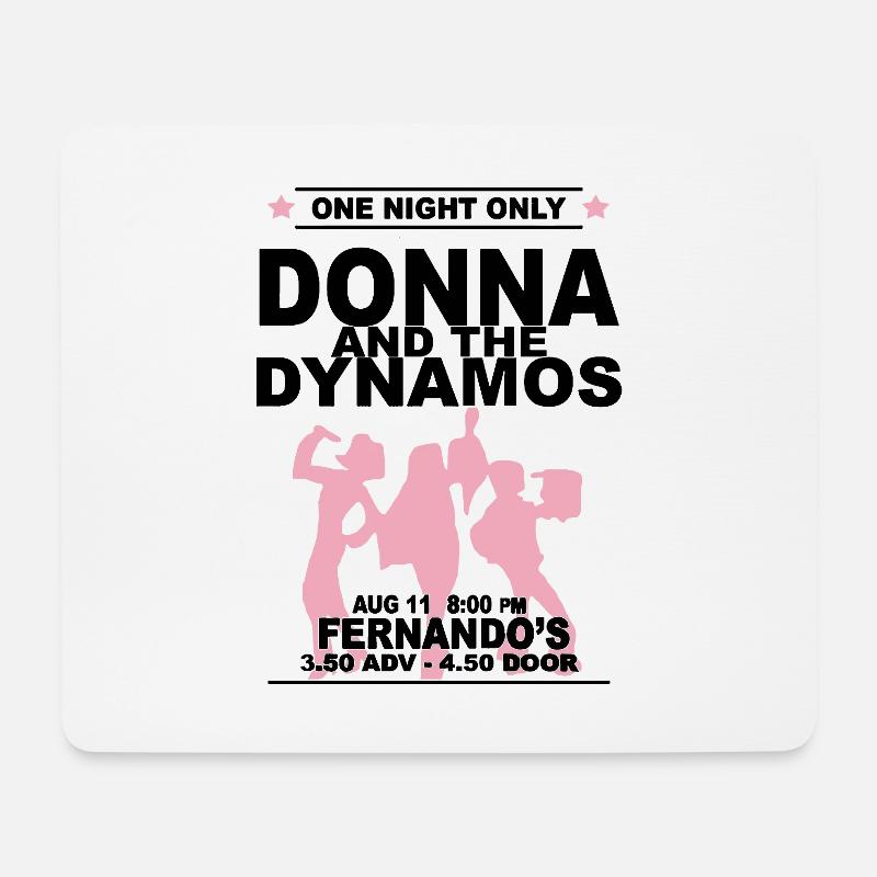 Mamma Mia Merch 2018 - Mousepad (Querformat) - Weiß