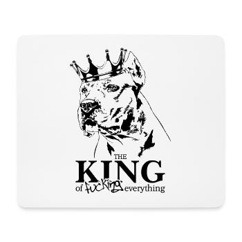 Dogo Argentino King of everything Dogs Wilsigns - Mouse Pad (horizontal) - white - Front