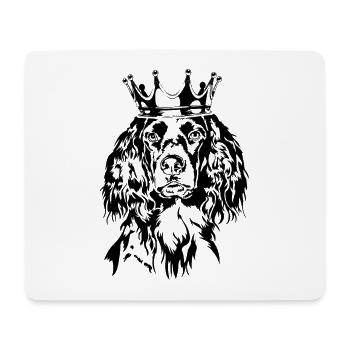 Kleiner Münsterländer Krone Dogs Dog Wilsigns - Mouse Pad (horizontal) - white - Front