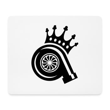 TUNING, TURBO LADER KING - Mousepad (Querformat) - Weiß - Vorne