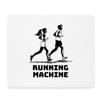 RUNNING MACHINE - Mousepad (Querformat) - Weiß - Vorne