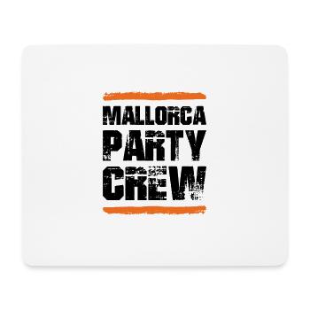 Mallorca Party Crew - Mouse Pad (horizontal) - white - Front