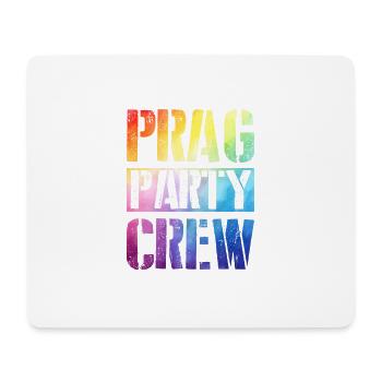 Équipe de fête de Prague - Tapis de souris (format paysage) - blanc - Devant