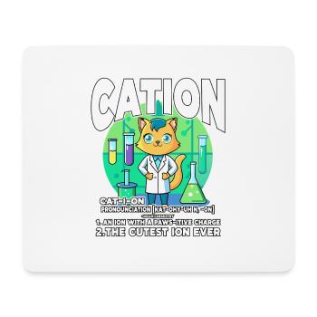 Kation - Mousepad (Querformat) - Weiß - Vorne