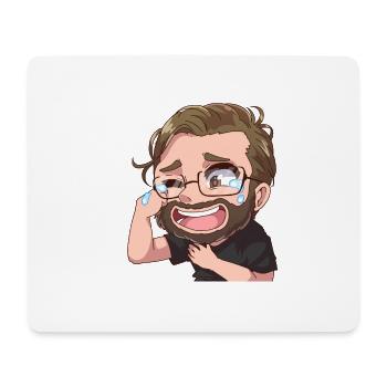 Lol Manny - Mousepad (Querformat) - Weiß - Vorne
