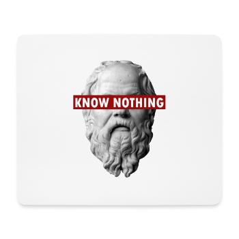 KENNEN NICHTS SOCKEN - Mousepad (Querformat) - Weiß - Vorne