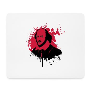 shakespeare-splat2 - Mousepad (Querformat) - Weiß - Vorne