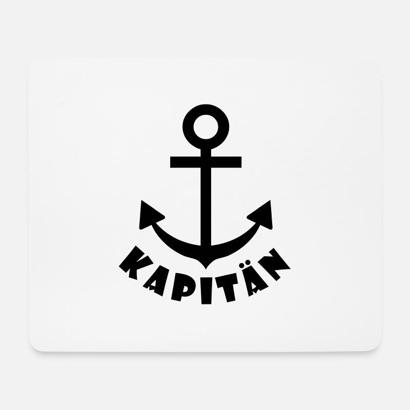 kapitän - Mouse Pad (horizontal) - white