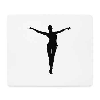 The dancer - Mouse Pad (horizontal) - white - Front
