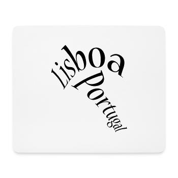 Lisboa - Lissabon - Mousepad (Querformat) - Weiß - Vorne
