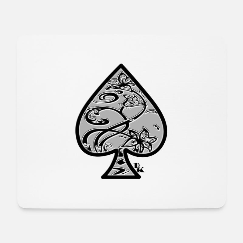 Ace of Spades von dk - Mousepad (Querformat) - Weiß