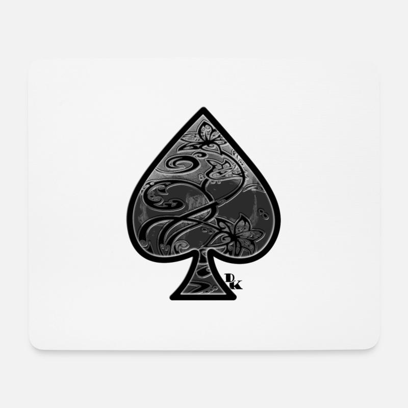 Ace of Spades von dk - Mousepad (Querformat) - Weiß