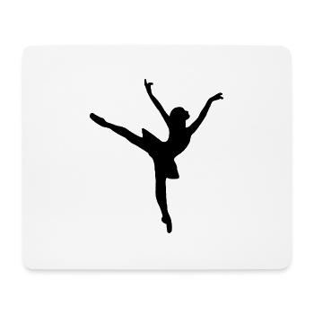 Woman dancing Classic Dance - Mouse Pad (horizontal) - white - Front